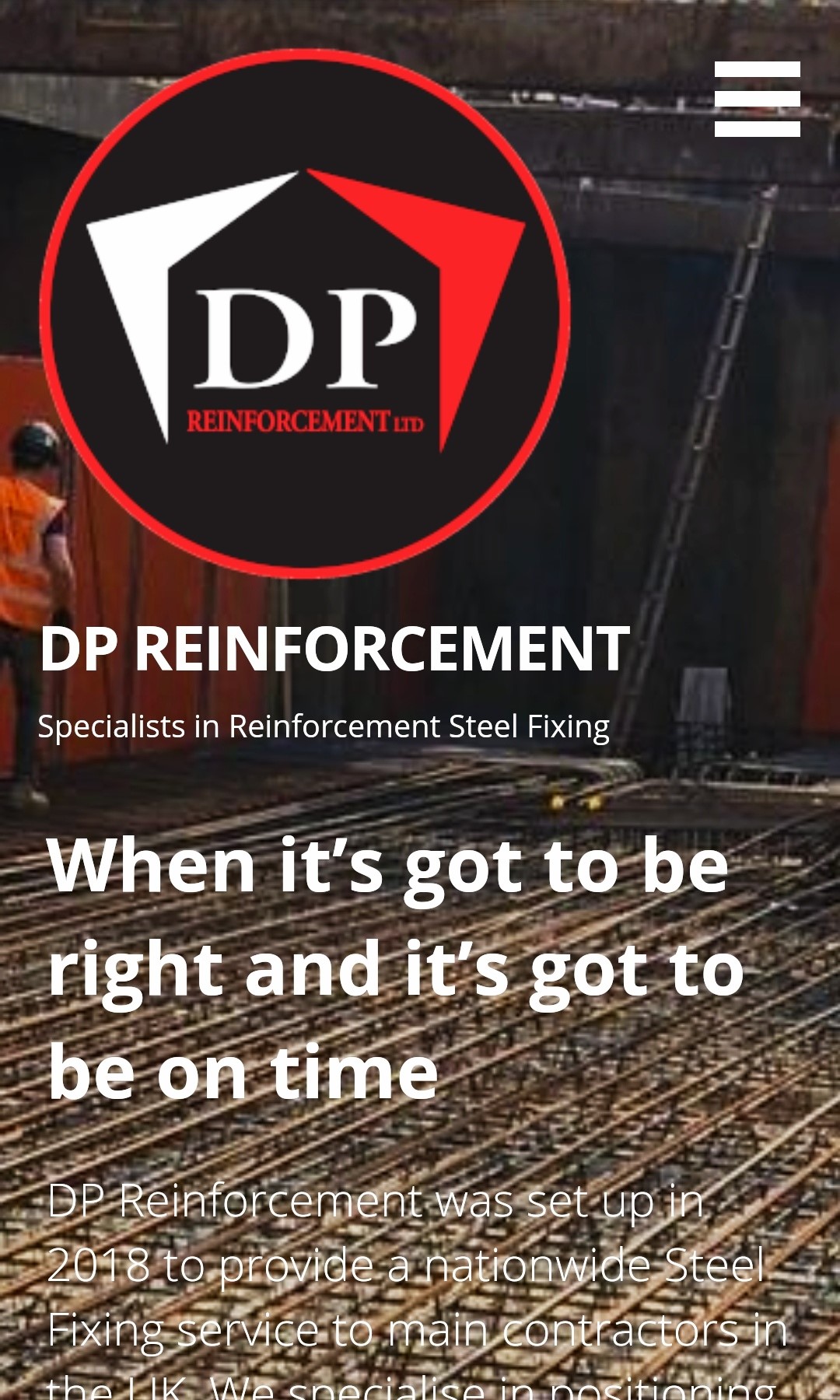 DP Reinforcement Mobile Website