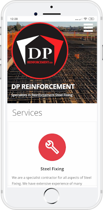 DP Reinforcement Mobile Website